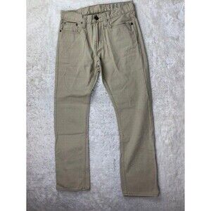 Bullhead Gravels Size 30x30 Mens Jeans Staight Leg Slim Tan Cotton